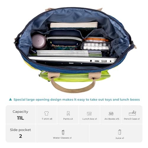 CLUCI Toddler Backpack For Boys, Toddler School Backpack For School & Travel, Small Kids Child Backpacks, Preschool Kindergarten Elementary Diaper bag Daycare Backpack For Kids 2-4（No Velcro） - Thumbnail 3