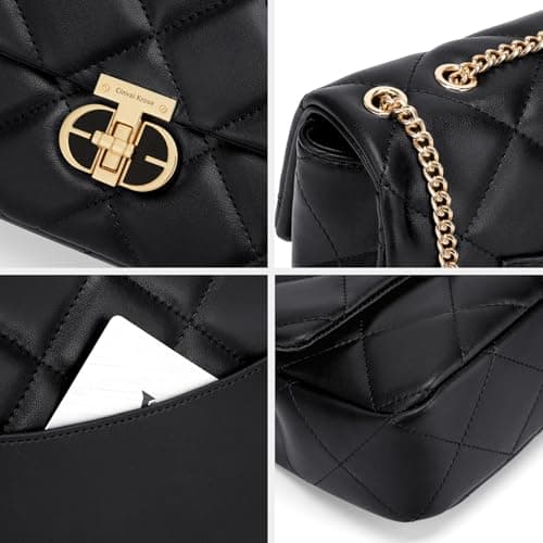 CinvaiKrose Women's Pebble Tabby Shoulder Bag, Shoulder Bag For Women Crossbody Handbags, Leather For Three Carrying Styles - Thumbnail 6