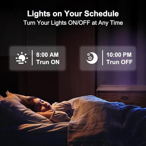 Ligency 6-Pack 4 Inch Smart Recessed Lighting, 9W 810LM Ultra-Thin Canless LED Downlight, RGBW Color Changing Wi-Fi Ceiling Light with Junction Box, Alexa/Google App Control - No Housing Required - Thumbnail 5