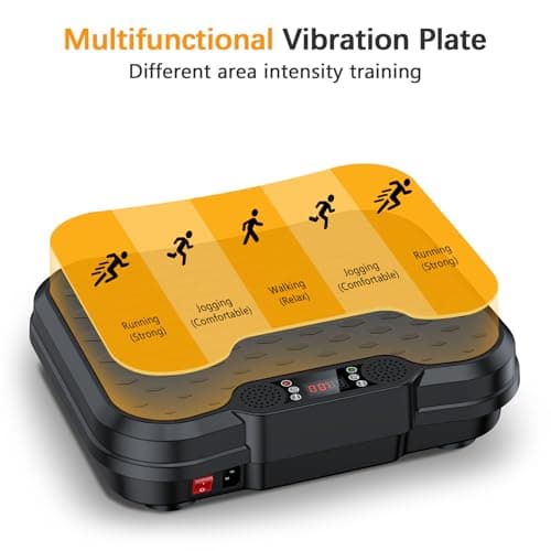 NXSCI Vibration Plate Exercise Machine,Vibrating Platform for Lymphatic Drainage with 250 Speeds,500 lbs Weight Capacity,Vibrated Plates for Weight Loss,Full Body Workout Equipment for Fitness at Home - Thumbnail 3