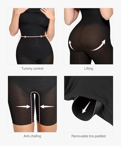 Popilush Summer Dresses for Women 2026 - Club Dress Cocktail Shapewear Mini Dress Spaghetti Straps Dinner Date Night Bodycon Red - Thumbnail 5