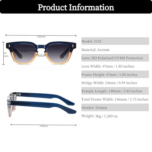ROCKNIGHT HD UV400 Polarized Sunglasses Women Polarized UV Protection Unbreakable Comfortable Flat Green Lens Outdoor Walking Beach Sunglasses - Thumbnail 4