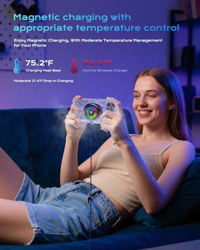 Doge&Vollar 25W Qi2 Certified Magnetic Charger with Cooling System - Phone Cooler for Gaming, Magsafe Charger for iPhone 17/16/15/14/13/12 Series - Thumbnail 4