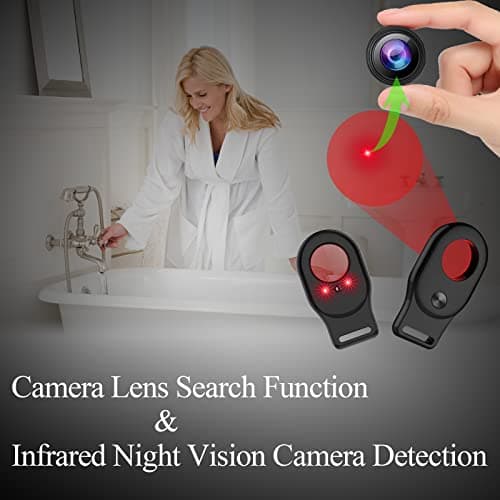 KEULGOUL Hidden Camera Detector & Bug Detector, Portable Listening Device Detector Camera Finder for Travel, Hotel, Office, Vehicle and Privacy Protection - Thumbnail 3