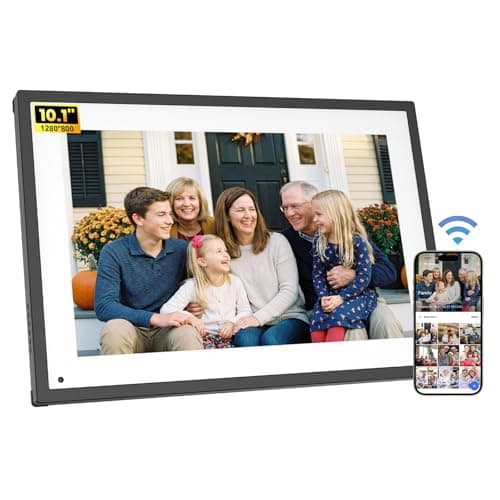 10.1" Digital Calendar, Gift for Mother, Person & Family Schedule Planning Interactive Touchscreen, Smart Daily Weekly Monthly Planner Shared Album Frame for Study Office Family, Desk Mountable - Image 1