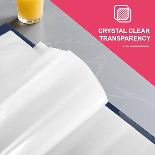 Sheet Protectors 500 Pack | Fits 8.5x11 Paper & 3-Ring Binders | Glare-Reducing Textured Surface with Reinforced Edges | Acid-Free Top-Loading for Home, School & Office - Thumbnail 5