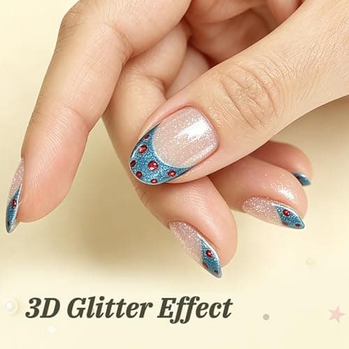 HOTU Nail Polish Pens, 12 Glitter Colors - Thumbnail 3