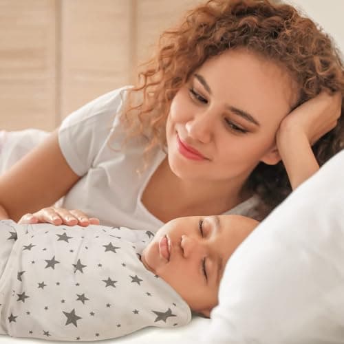 GLLQUEN BABY Swaddles for Newborns 0-3 Months, Adjustable & Easy Fastener - Thumbnail 4