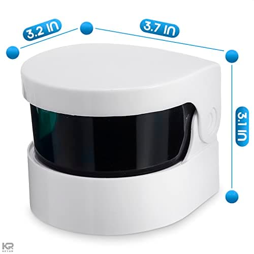 Sonic Cordless Denture Cleaner for Jewellery Ring, Necklace, Coins & Dentures - Portable Battery Vibrating Machine for Professional or Personal Use - Thumbnail 2