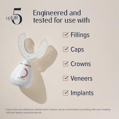 upLift 5 Pulsating Facial Lift | 5 Minute Age Reversal Device, Contours & Improves Facial Structures, Tightening & Toning of Skin - Thumbnail 6