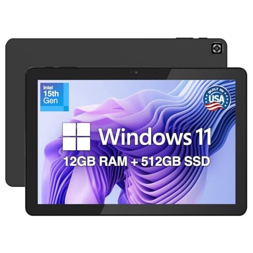Fusion5 2026 New Version 10.1" Windows 11 Tablet PC - Built in USA - 15th Gen CPU, 12GB DDR5 RAM, 512GB SSD, 10 inch FHD+, Metallic, 158% Faster Than the Old Version of Our Windows Tablet Computer - Image 1