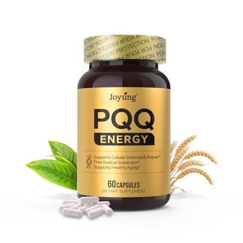 Joyung PQQ Supplement, 20mg, Antioxidant for Energy & Cognitive Support, Mitochondrial Function, Vegan Capsules, 60 Count - Image 1
