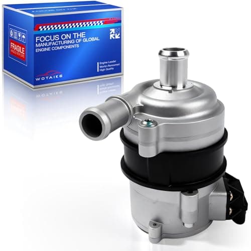 WOTAIKE 4H0965569A Auxiliary Water Pump Compatible with Audi SA A5 S5 A6 S6 A7 A8 Quattro Q7 2.0L 3.0L 2015-2019 4H0965567A 7.07223.03.0 Replace#4H0965567 4H0965569