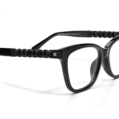 isheep Blue Light Blocking Glasses for Women & Men, Anti Eye Strain Computer Gaming Glasses with Clear Lens, Lightweight Durable Frame, UV Protection - Thumbnail 4