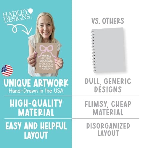 Undated Planner Weekly and Monthly - Spiral Undated Weekly Planner for Kids & Adults, Week Planners Habit Tracker, Goal Planners Notebook for Work, Agenda Planning Notebook - Thumbnail 4