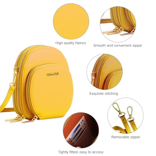Endaycon Small Crossbody Bags for Women Trendy Cell Phone Purse Wallet - Thumbnail 4