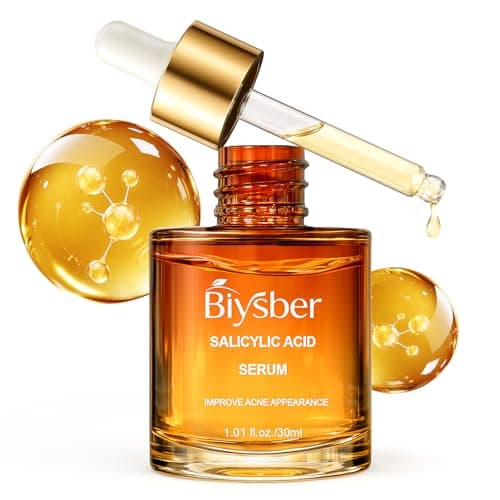BIYSBER Salicylic Acid 2% Serum Solution for Face: Gently Exfoliating Facial Serum for Acne,Blackhead & Open Pores & Reduces Excess Oil - Hydrating& Soothing Skin Care Serum for Acne Prone&Oily Skin - Image 1