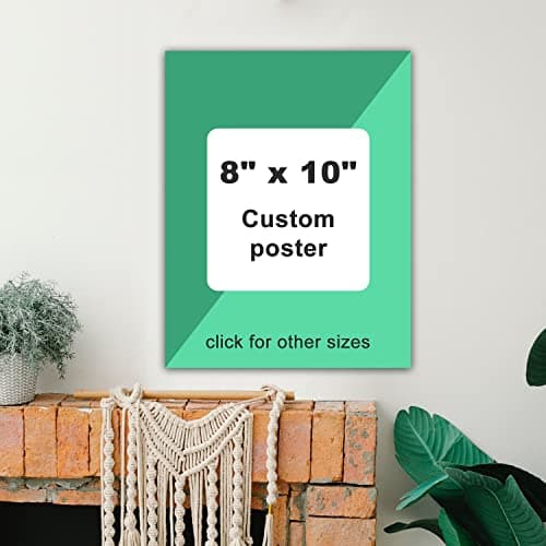 Custom Canvas Prints with Your Photo, Framed Personalized Wall Art, High Definition Photo Prints on Canvas for Home Decor, Wedding & Family Gifts, Ready to Hang (8" L x 10" W) - Thumbnail 5