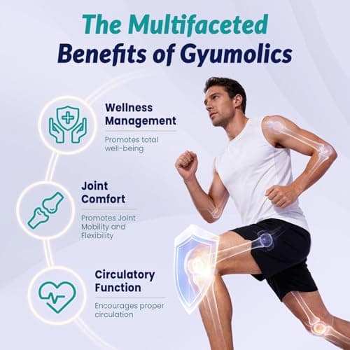 Gyumolics Nattokinase Supplement 10000FU with Organic Nattokinase, Serrapeptase, Bromelain, Curcumin, Vitamin E & Ginseng, Movement Comfort, 90 Capsules - Thumbnail 4