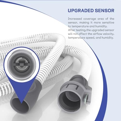 Replacement Heating Tube for Airsense 10 tubing, ClimateAir Line Hose with Rain Out Eliminated and Humidity Adjustment, Compatible with Airsense 10 & Aircurve 10 (S11 NOT COMPATIBLE) - Thumbnail 5