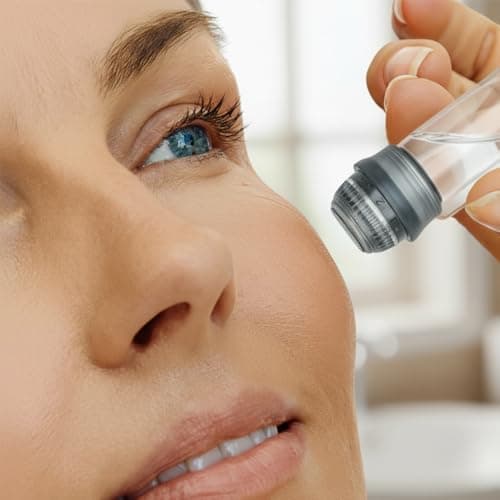 Micro Infusion Needles System for Face Skin Care, 0.25mm Microneedling Derma Roller Stamp Serum Applicator for Women & Men - Thumbnail 5