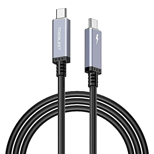 TREBLEET 6.6ft USB4 Cable (40Gbps), Compatible with Thunderbolt 4 & 3, 100W PD Charging, 5K@60Hz Video | USB-C to USB-C Cord for eGPU, Mac Studio, MacBook Pro, Dell XPS, Docking Station - Image 1