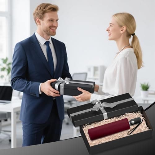 Lejorain Portable Automatic Collapsible Umbrella - Flat Mini Umbrella for Purse Strong Wind Proof Umbrellas for Rain 210T Waterproof - Thumbnail 6