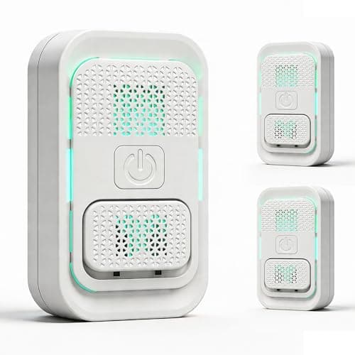 Plug In Air Ionizer - Anion Air Purifier for Home Bedroom Office, 2 Pack Small Mini Quiet, Portable Air Freshener for Odor, Dust, Pets Smell, White - Image 1