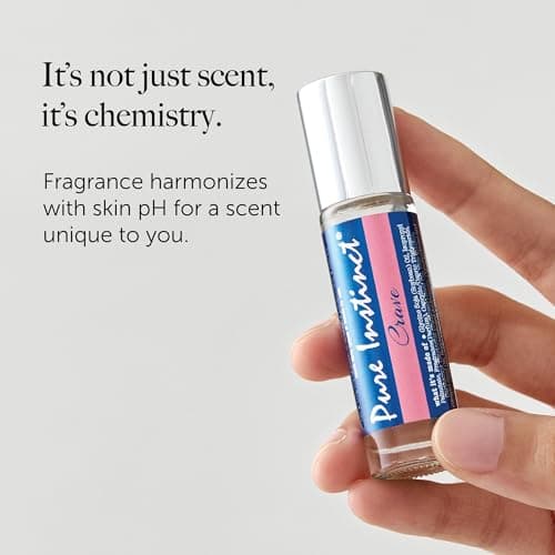 Pure Instinct CRAVE Roll-On The Original Pheromone Infused Essential Oil Perfume Cologne – For Her - TSA Ready 0.34 fl oz - Thumbnail 6