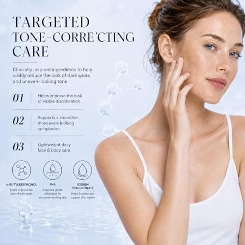 Dark Spot Remover for Face and Body, 1.76 Fl Oz, Dark Spot Corrector Cream with 377 577 Brightening Formula, for Uneven Skin Tone, Sun Spots, Age Spots and Discoloration, Skincare Gift for Women - Thumbnail 2