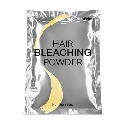 Hair Bleach, Professional Grade Bleach for Hair, Mild Bleach Powder Quickly Remove Hair Color for Hair Highlights & Lightening-A (45g /1.5 oz) - Image 1