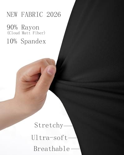 Abardsion Women's Baby Tees Slim Fit Crew Neck Short Sleeve Crop Tops - Basic Y2K T Shirts for Summer Daily Wear & Workout Black X-Small - Thumbnail 6