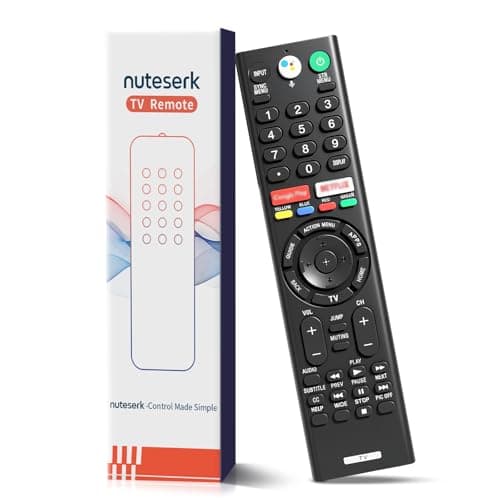 Universal Voice Replacement Remote Control for Sony Bravia TVs, Compatible with All Sony 4K UHD LED LCD HD Smart TVs, 2-Year Warranty - Image 1