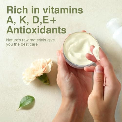 MROUVIK Beef Tallow for Skin, Tallow and Honey Cream,Tallow Face Moisturizer, Natural Grass-Fed Beef Tallow Balm with Raw Honey Moisturizing Cream for Body Lotion Skin Care for Skin (2.47 Oz) - Thumbnail 6