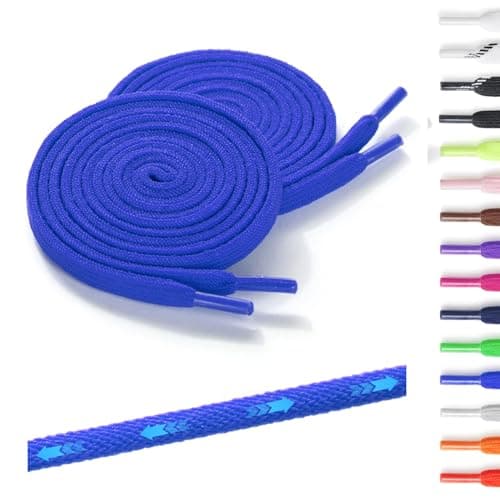 Neo-wows Elastic Shoe Laces, 2 Pairs No Tie Stretch Shoelaces for Sneakers, Slip On Laces for Kids & Adults - Image 1