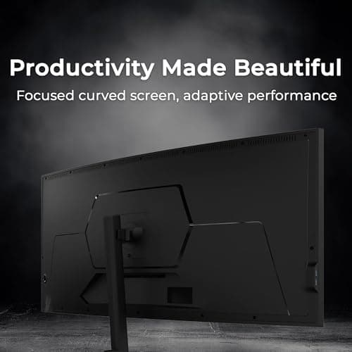 Deco Gear 40 Curved 5K2K Nano IPS Monitor | 5120×2160 UltraWide 21:9 Display, 120 Hz Refresh | 65 W USB-C PD | HDR, Adaptive Sync | Built-in Speakers for Work - Thumbnail 6