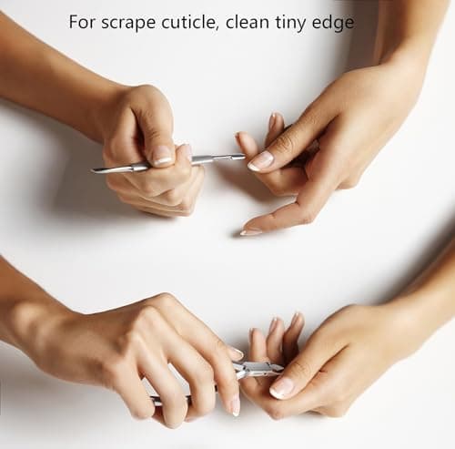 TONOKAILS Nail Care Tool Kit, 14 Pcs Nail File Set Buffer Block Sponge Polished, Cuticle Nipper and Pusher for Dead Skin Nail Brush Nail Tools Nail Trimming Manicure Tools - Thumbnail 2