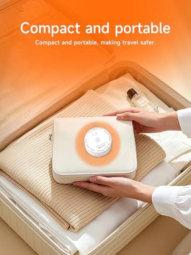 HEIMAN Smart Carbon Monoxide Detector, Wi-Fi Nano CO Alarm, UL 2034 4th Certified, Real-Time App Notifications, Battery Powered, Test-Reset Button, 10-Year Figaro Sensor, Portable for Trave - Thumbnail 6