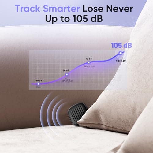 Air Tracker Tags-4 Pack: Bluetooth Tracker Work with Apple Find My (iOS only), Smart Tag Keys Finder Tracking Tags and Item Locator for Luggage Tracker, Bags, Wallet, Travel - Thumbnail 5