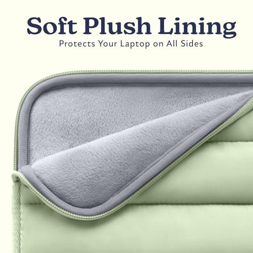 Vandel Puffy Laptop Sleeve Case for 13-14 inch Laptop Sleeve Bag Case 13.3 Inch with Zipper Pocket, Compatible with MacBook Air 13, Pro 14/13 iPad Pro 12.9, HP Dell ASUS, Computer Bag Cover - Thumbnail 6