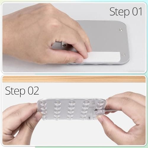 DOMMIA Full Spectrum LED Grow Light for Indoor Plants, 2 Panels 10W with 6/12/16h Timer Dimmable Plant Lights for Flower Veg Plant Growth USB, Warm White, 1-Pack - Thumbnail 6