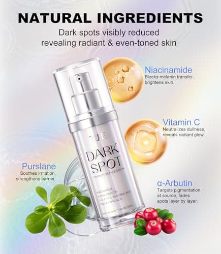 Dark Spot Remover Serum for Face – Brightening & Tone-Evening Skincare Gift for Her, Lightweight Daily Serum for the Look of Sun Spots, Age Spots & Acne Marks – Women’s Day Gift Idea - Thumbnail 3