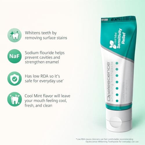 Opalescence GO 15 Whitening Bundle - (7 Treatments) Hydrogen Peroxide Prefilled Teeth Whitening Trays and Travel Sensitive Whitening Toothpaste 1 Oz - Mint Flavor- Includes a Toothbrush - 6288-1T - Thumbnail 6