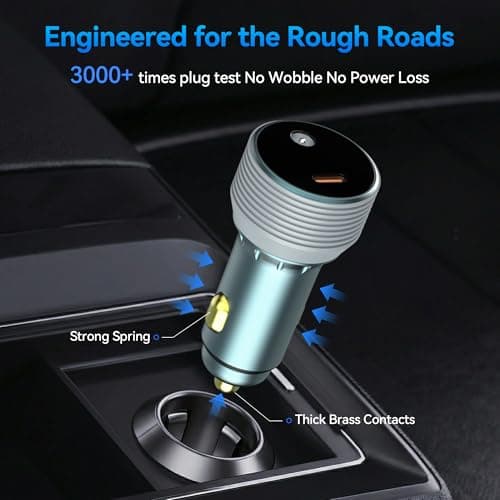 Starlink Mini Car Adapter 12V/24V to 30V DC Step Up Converter, 2-in-1 Starlink Mini Car Charger with USB-C, Supports 16AWG 30M Official Cable, Ideal for RV, Trailer, Boat, Truck, Gunmetal Gray - Thumbnail 5