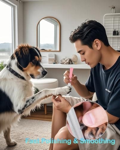 HEYCROWN Large Dog Nail Clippers Wide Jaw Opening Heavy Duty Dog Nail Trimmer Cat Claw Clippers - Thumbnail 5