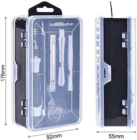 115-in-1 Precision Screwdriver Set - [Super Durable] Professional Magnetic Repair Tool Kit, Mini Screwdrivers for Phone, Computer, Laptop, MacBook, Watch, Eyeglasses, and Electronics (115) - Thumbnail 3