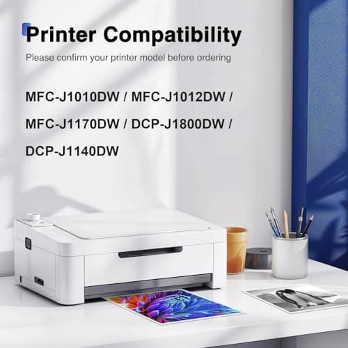 Starink LC401XL Ink Cartridges for Brother Printer High Yield 5 Pack, Compatible Replacement for Brother LC401 Ink Cartridges for Brother MFC-J1010DW MFC-J1170DW MFC-J1012DW MFC-J1800DW - Thumbnail 2