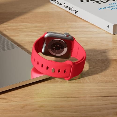 12 Pack Sport Bands Compatible with Apple Watch Band 38mm 40mm 41mm 42mm 44mm 45mm 46mm 49mm for Women Men,Soft Wristband Silicone Strap for iWatch Bands Series 11 10 9 8 7 6 5 4 3 2 1 Ultra SE - Thumbnail 4