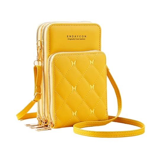 Endaycon Crossbody for Women, Trendy Small Phone Purse with Secure Card Slots, Lightweight Card wallet - Image 1