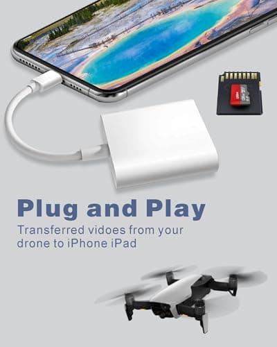 USB C SD Card Reader for iPhone 15/16,Type C SD Card Adapter with Dual Slots for iPad Mac MacBook Laptop Android,TypeC High-Speed Trail Camera Viewer Memory Card Reader, Plug and Play - Thumbnail 6